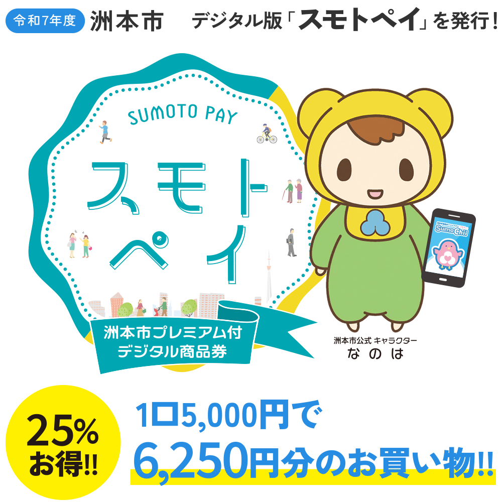プレミアム付デジタル商品券「スモトペイ」